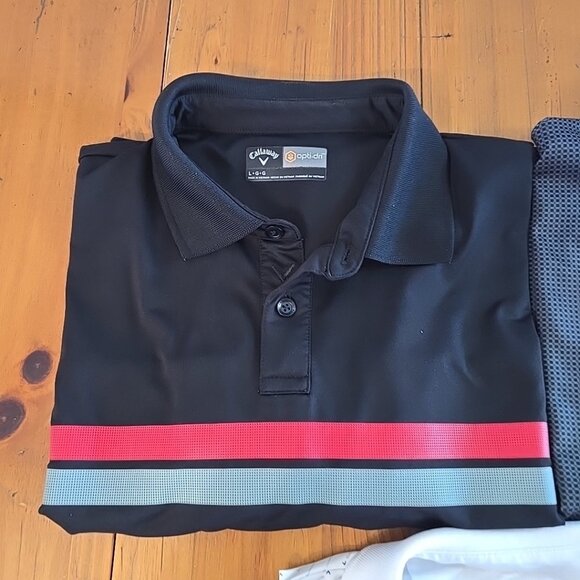 mens callaway golf shirt large Lot Of 3 - Picture 6 of 16